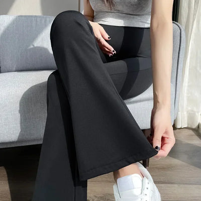 Maternity Leggings for Pregnant Women Yoga Flared High-waisted Trousers Pregnancy Clothes