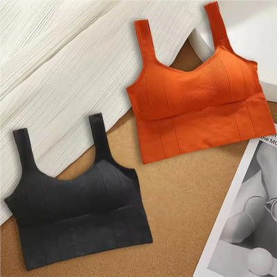 Breathable Sports Bra Anti-Sweat Fitness Top Women Seamless Yoga Bra Shockproof Crop Top Push Up Sport Bra Gym Workout Top