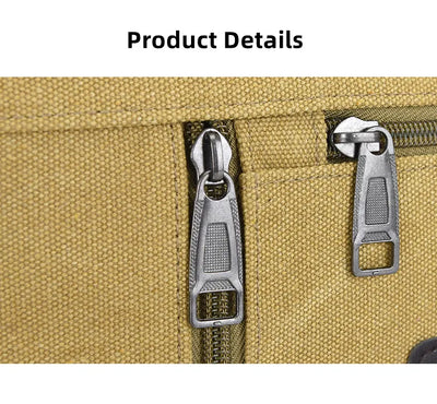 Men Canvas Shoulder Bags Casual Tote Travel Men's Crossbody Bag Luxury Messenger Bags Fashion High Quality Handbag