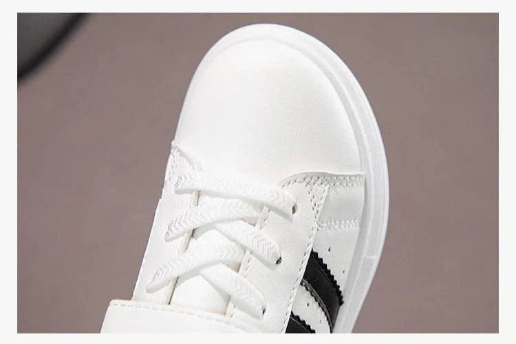 Children's Sports Shoes Non-slip New Tennis Shoes for Girls Fashion Boys Versatile Kids Causal School Running Sneakers Hook Loop