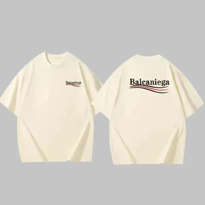 2025 New Men's T-shirt Luxury Brand Short Sleeve High Quality Designer Cotton Made of Men's and Women's T-shirts