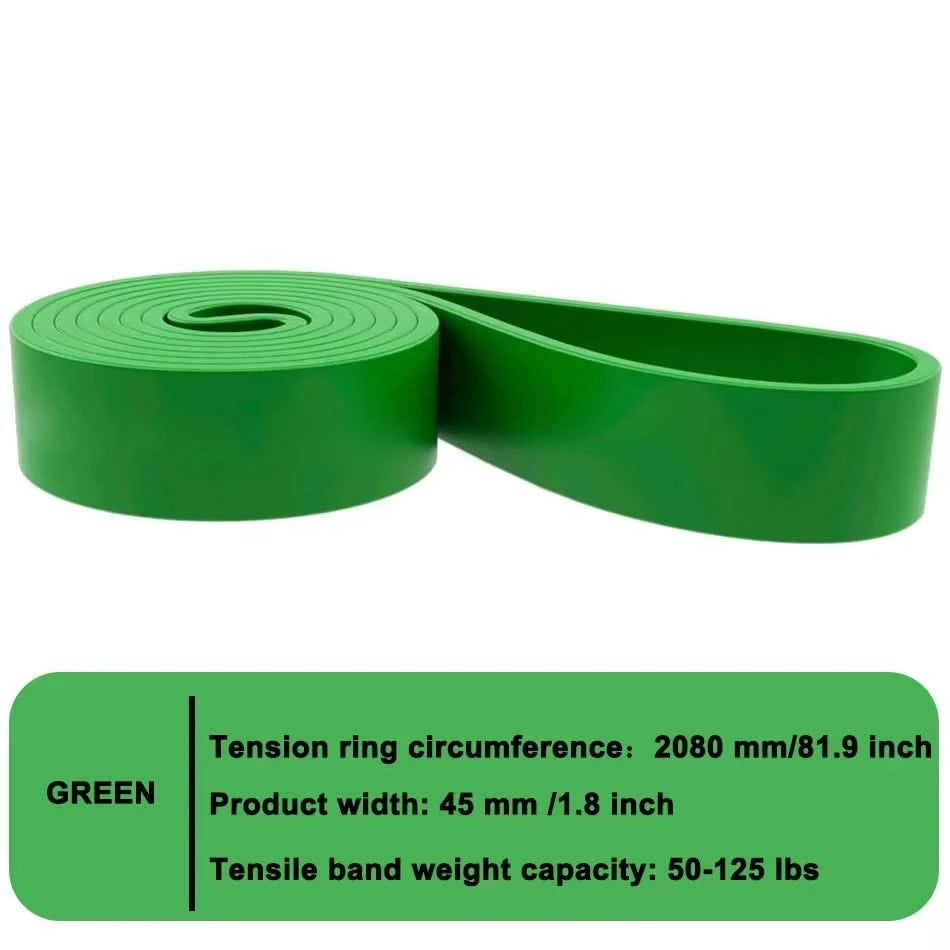 Fitness Resistance Band Pull-up Resistance Band Strength Training Elastic Rope Yoga Stretching Auxiliary Pull Band Fitness Tool