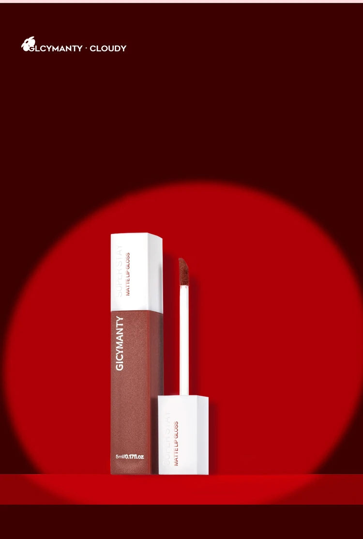 Matte Velour Liquid Lipstick Durable Waterproof Non Smudging Lip Color Women's Lip Glaze Lip Moisturizing Lipstick