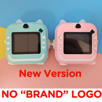 Digital Children Camera For Photography Instant Print Photo Kids Camera Mini Thermal Printer Video Educational Toys Gift