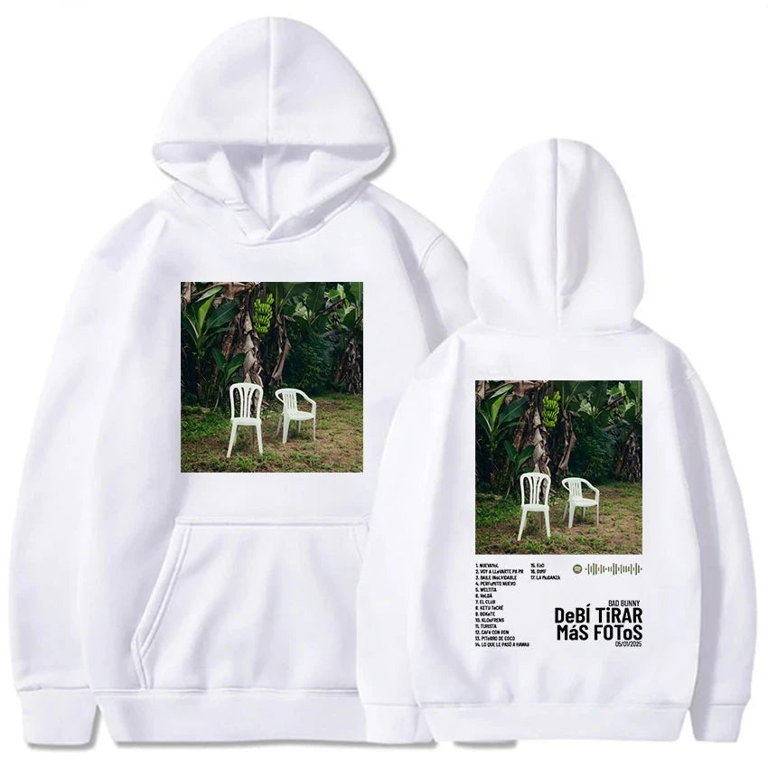 25 New Men's and Women's Sweatshirts Album Photo Printed Hoodies Autumn Hooded Sweatshirts Sportswear Multifunctional Casual Top