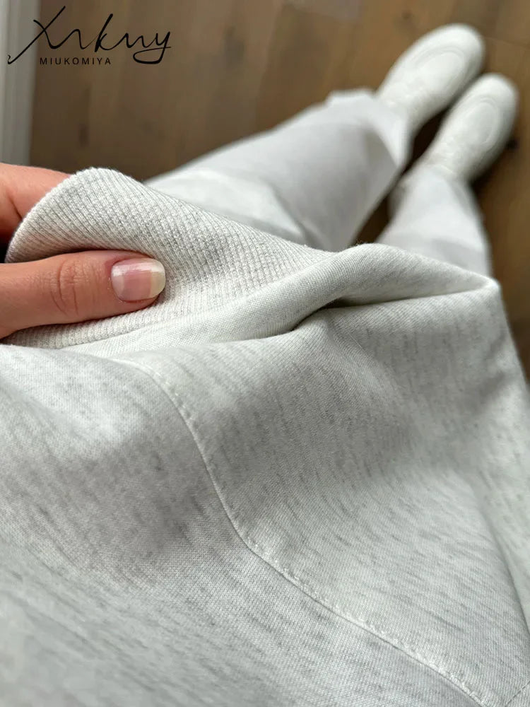 Cotton Sweatpants Sets For Women 2 Pieces Outfit Autumn Loose Hoodies And Pants Sets Sports Suits Women Tracksuits Set Ladies