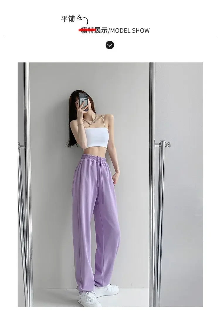 New Jogging Sweatpants Women Joggers Sports Pants Women  Fashion Korean Tracksuit Pants Pantalon Female