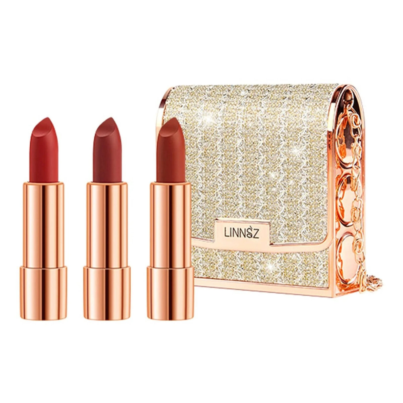 Waterproof Non-Stick Long Lasting Red Matte Lipstick Set 3 Colours