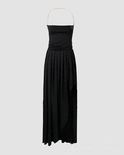 Womens Dresses 2023 New  Pink Solid Dress for Women