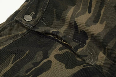 Simple Straight Trousers for Men Camouflage Pants New Casual Pants Man Lazy Comfortable New Literature and Art Trend