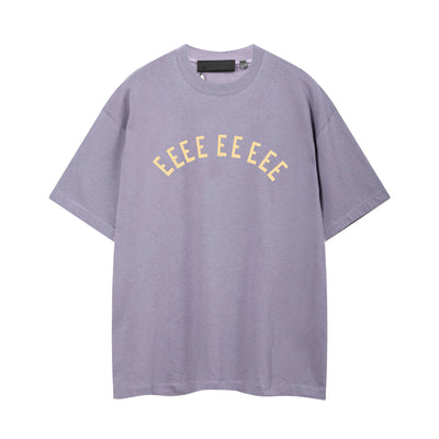 Trend Design Men's T-shirts Arch Letter Logo Streetwear Designer Brand Men's T-shirts Sets