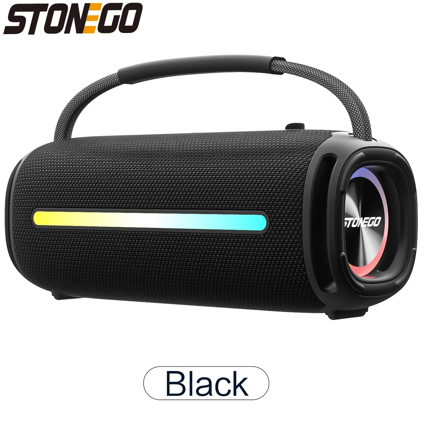 Portable Bluetooth 5.3 Speaker RGB Lantern Waterproof IPX6 High Power Audio Outdoor Wireless Speaker