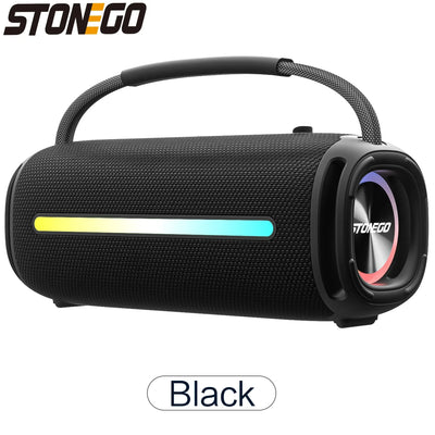 Portable Bluetooth 5.3 Speaker RGB Lantern Waterproof IPX6 High Power Audio Outdoor Wireless Speaker
