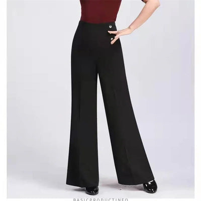Women Wide Leg Pants 2023 Spring Summer Solid High Waist Long Casual Pants Korean Loose Dance Female Trousers Women's Clothing