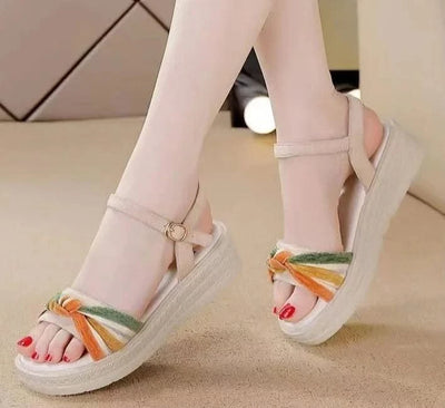 Woman Shoes Open Toe Platform Sandals for Women 2025 Luxury Summer Offers Sandal Anti Slip Hot Comfort Low Price Footwear Sales