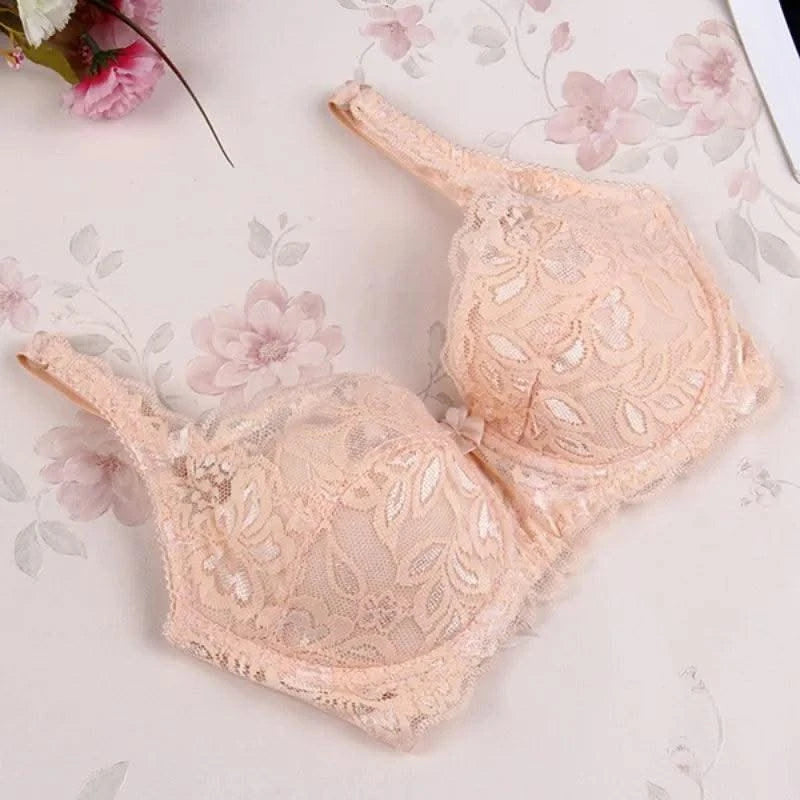 Sexy Lace Bras for Pregnant Women 5/8 Cup Crop Top