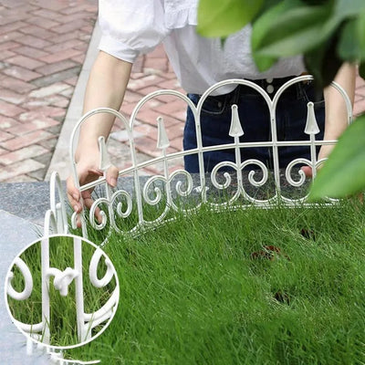 Garden Edging Fence Bendable Landscape Border Decorative Garden Fence Plant Lawn Flower Bed Fencing Barrier Home Yard Decor