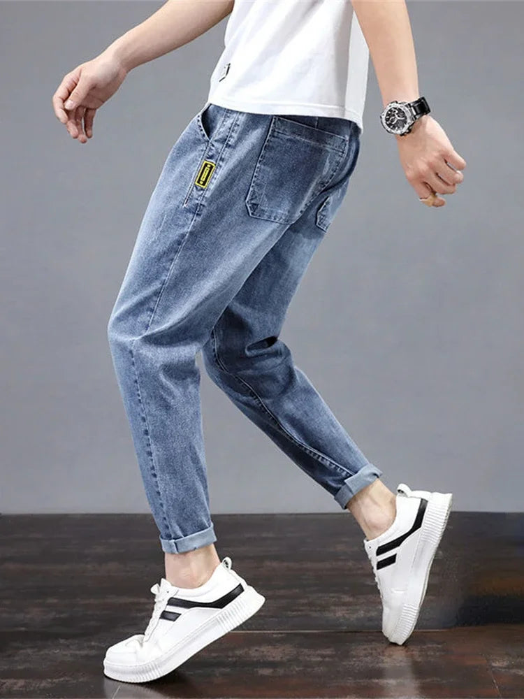 Men Jeans Male Trousers Simple Design High Quality Cozy All-match Students Daily Casual Korean Fashion jeans for men pants