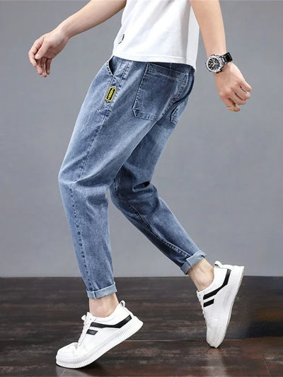 Men Jeans Male Trousers Simple Design High Quality Cozy All-match Students Daily Casual Korean Fashion jeans for men pants