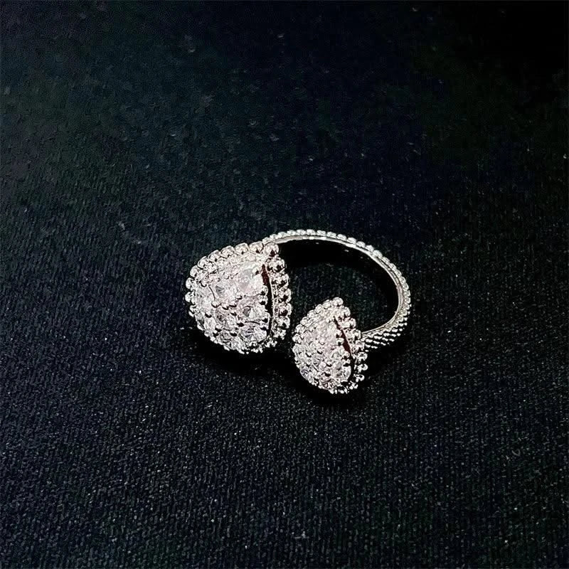 Women's Drip Diamond Necklace 18K Gold Plated Elegant Gift for Her