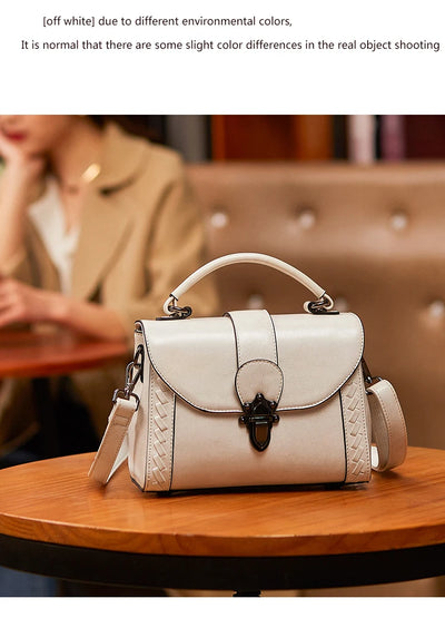 Women's Handbag Genuine Leather Hand Purses Luxury Fashion Female Shoulder The Tote Bag Designer With Top Handle Crossbody Bags