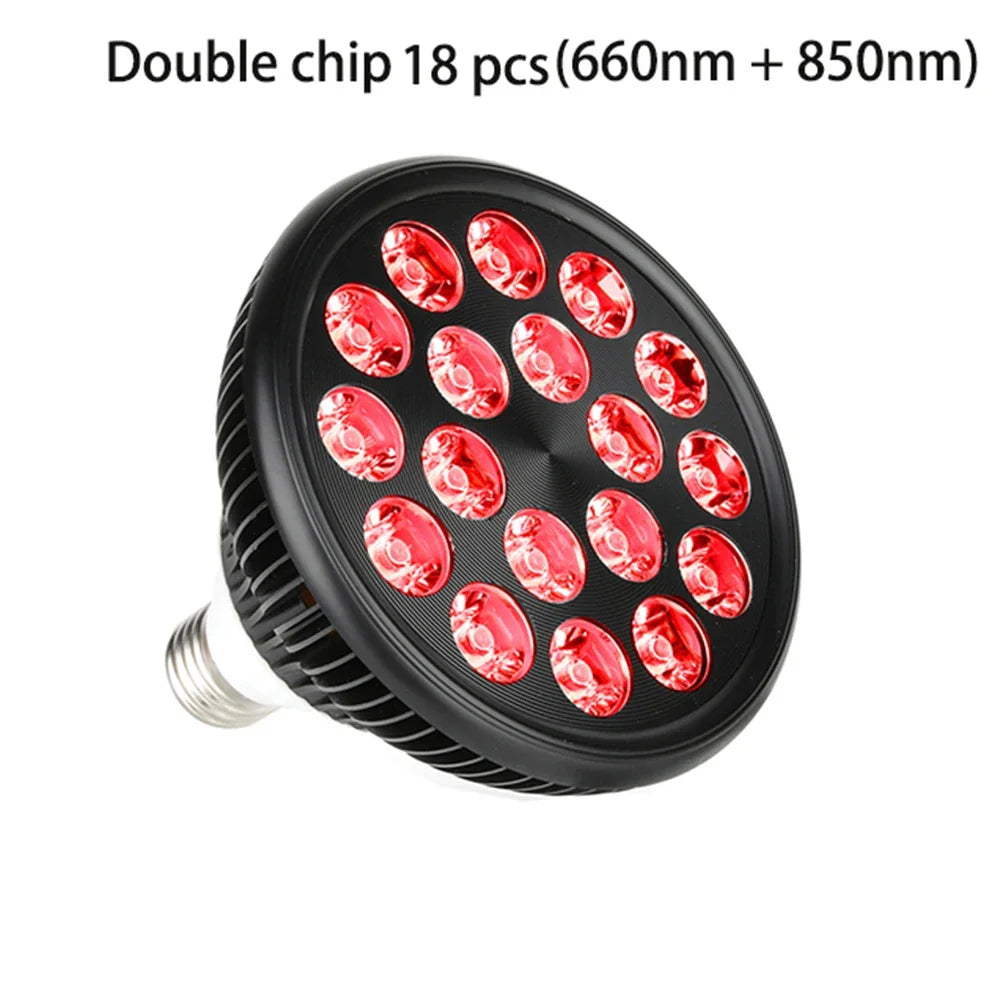 Red Light Therapy Lamp 660nm&850nm Infrared Light Therapy Device for Muscle Joint Pain Relief Skin Health Tools Recovery