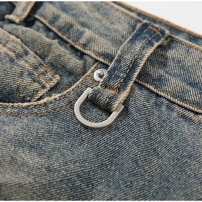 Holes Ripped Jeans Pants for Man Breathable High Street Men's Denim Pants New Trendy Hole Male Summer Brand Designer Pant 2025
