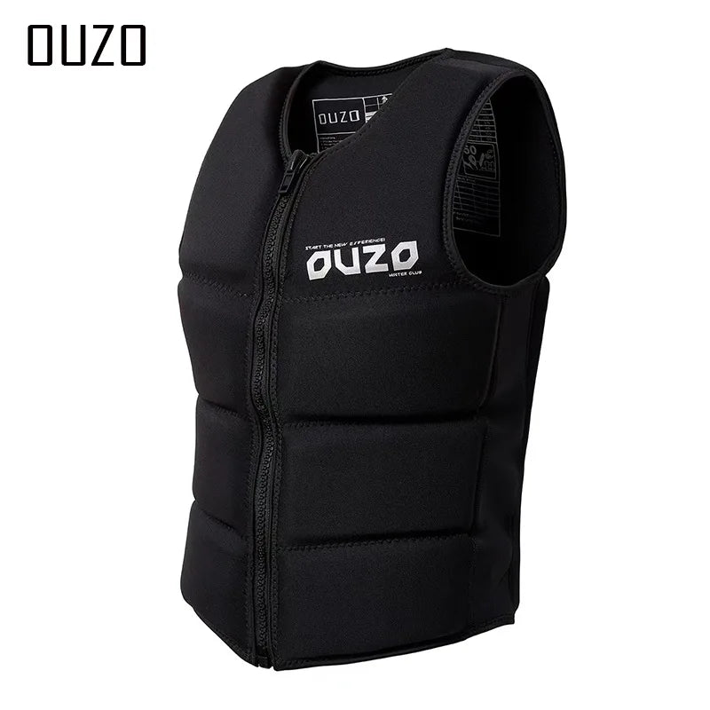 Neoprene Wakesurf Impact Vest for Boating Wake Surf and Skimboard, Lightweight, buoyancy swim vest