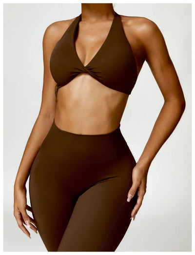 Women Seamless Yoga Set 2PCS Gym Workout Clothes for Female Push Up Bra High Waist Leggings Sexy Fitness Sportswear Sports Suits