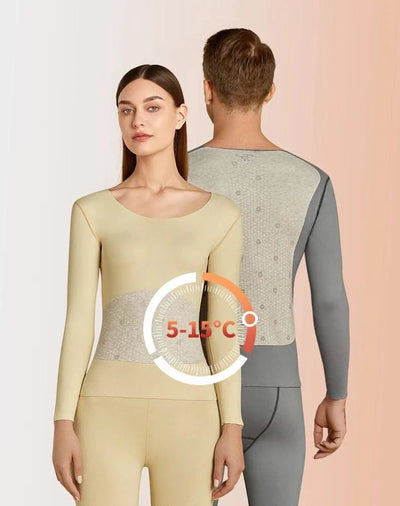 Women's Seamless Thermal Clothing Set 2 Pieces | Thick Double Layer Thermal Under Wear For Winter