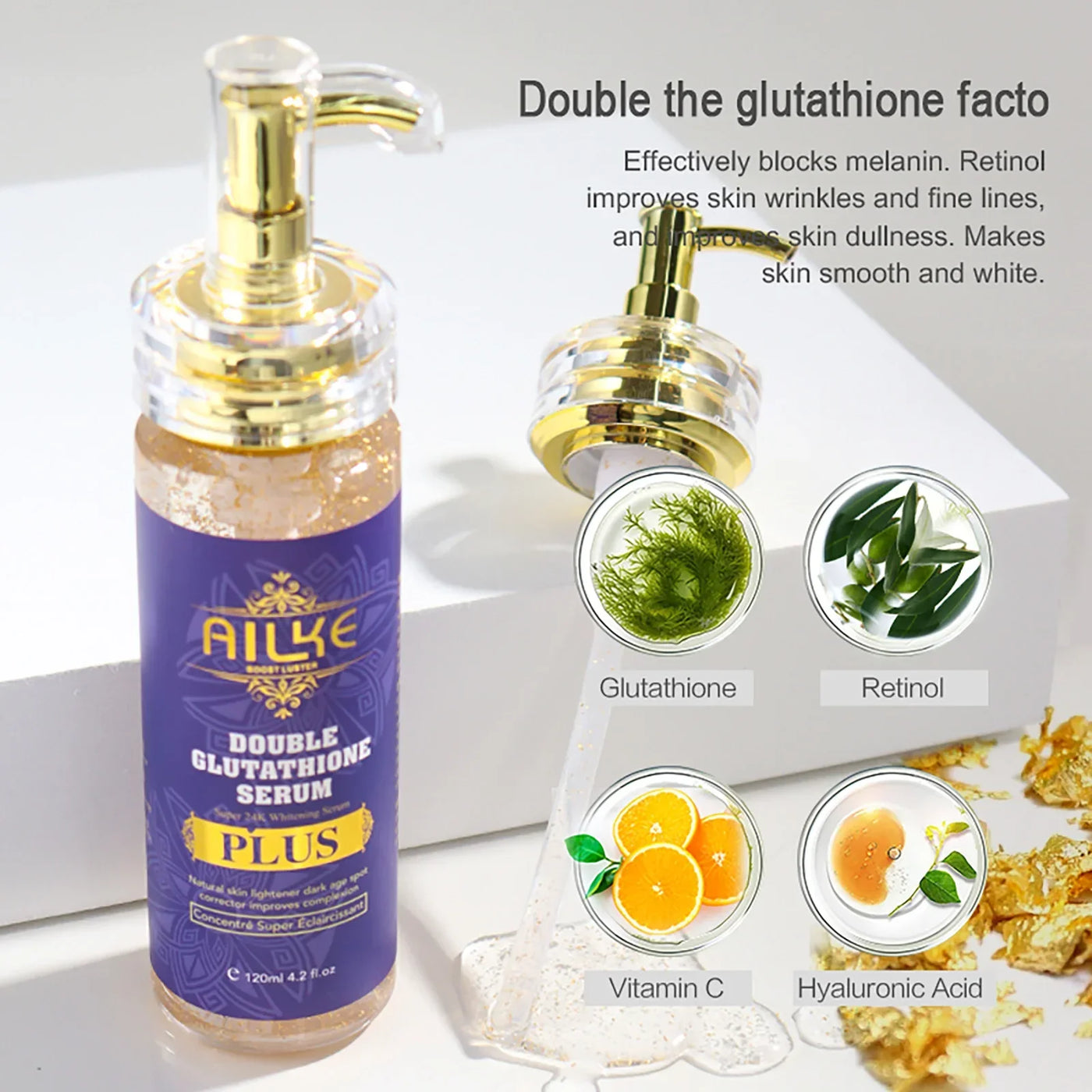 AILKE Premium Skin Lightening Cream - Dark Spot Corrector for Uneven Skin Tone - Face, Body, Underarm, Knees, Elbows, Knuckle