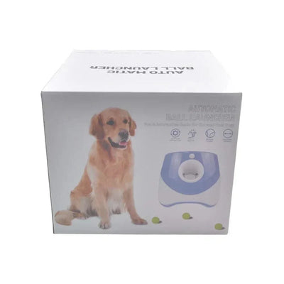 Automatic Dog Ball Launcher with 3 Distance Settings for Indoor & Outdoor Play, Keeps Pets Active & Healthy.