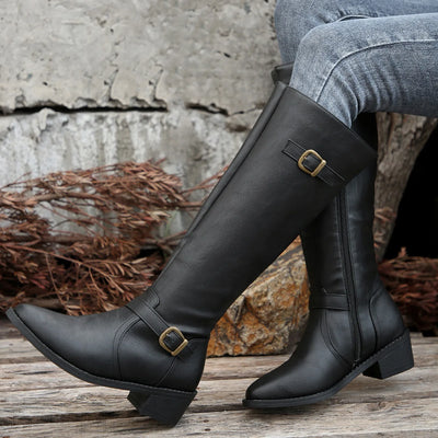 Women Boots Winter Fashion Knee High Boots Women High Quality Comfort Long Boots Outdoor Fashion Sexy Shoes Women Botas De Mujer