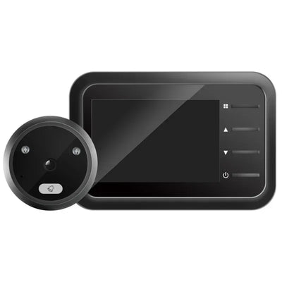 Video Peephole Doorbell Camera Video-eye Auto Record Electronic Ring Night View Digital Door Viewer Entry Home Security