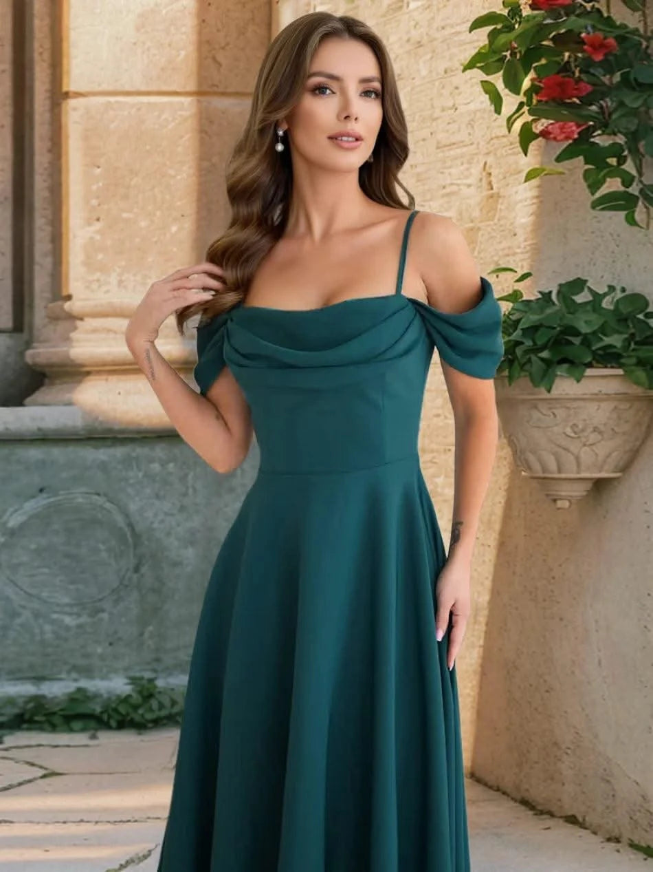 European and American Summer Dress for Women Clothing New Sexy Pleated Suspender Dresses 2025 Slim Temperament A-line Skirt