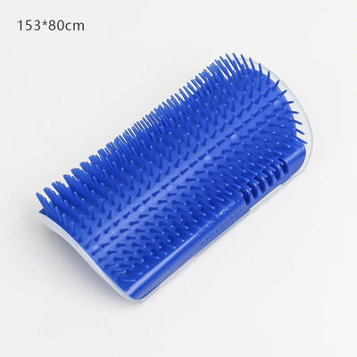 Cat Massage Tool Pet Hair Removal Massage Comb Wall Corner Self Cleaning Rubbing Brush Cats Toys Pet Beauty Supplies