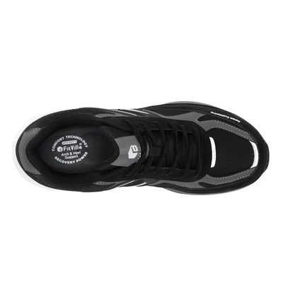 Fitville Extra Wide Walking Shoes for Men Wide Cushioned Sports Shoes For Swollen Feet Flat Feet Arch Fit Relieve Heel Pain