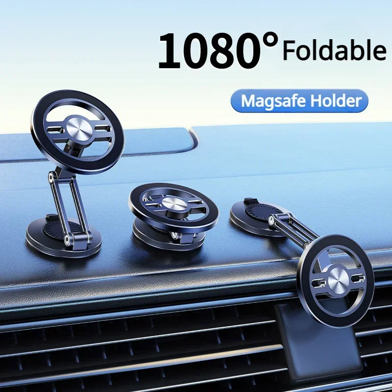 Eary for MagSafe Car Mount Strong 3M Adhesive Magnetic Phone Holder for Car Dash HandsFree 360°Rotation for iPhone 16 15 14 13