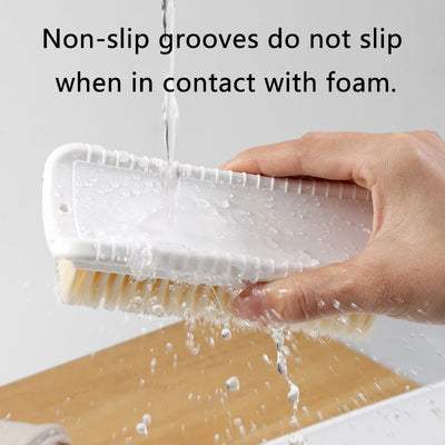 Laundry Brush Clothing Cleaning Tools Not Damaging Clothes Anti Slip Grip Soft Hard Bristled Brushes Clothes Scrubbing Brush