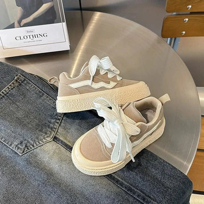 Children's Sports Shoes 2024 Fall New Girls' Non-slip Soft Sole Casual Shoes Boys Light Canvas Sports Shoes