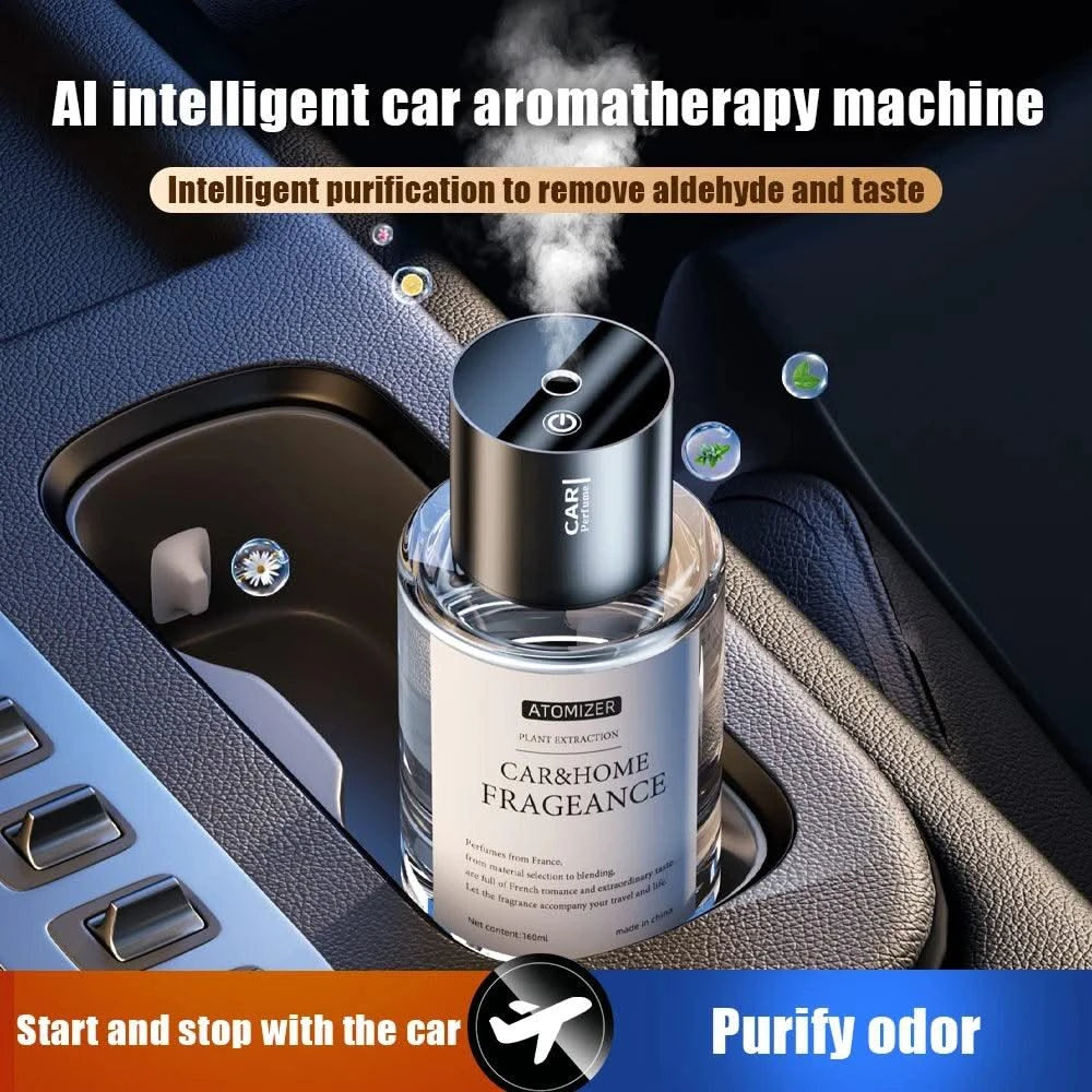 Car Mounted Fragrance Spray Perfume Essential Oil Diffuser Humidifier Intelligent Fragrance Large Capacity High Quality