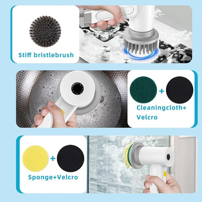 Brand new cordless electric cleaning brush housework kitchen dishwashing brush bathtub tile professional cleaning brush labor pr
