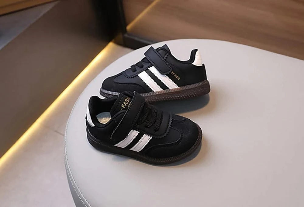 Spring Sport Shoes For Children PU Leather Ergonomics Kids Sneakers Soft-soled Children's Sneakers Boy's Girl's Tennis Shoes