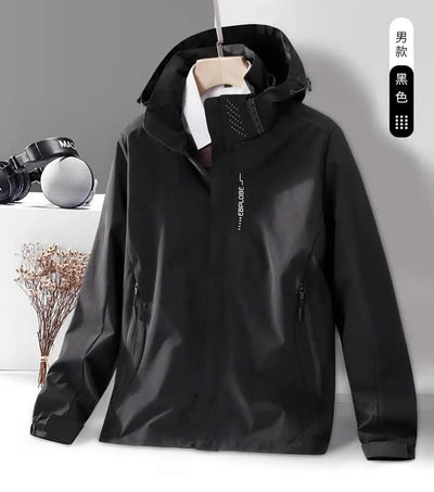 Waterproof Windbreaker Jackets For Women Men Camping Climbing Outdoor Hiking Coats Spring Autumn Unisex Outerwear