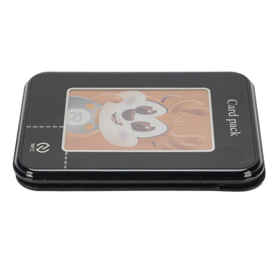 Magnetic Phone Card Wallet Holder Compact DIY Projection Multifuncitonal NFC Magnetic Phone Wallet Ink Screen for Mobile Phone