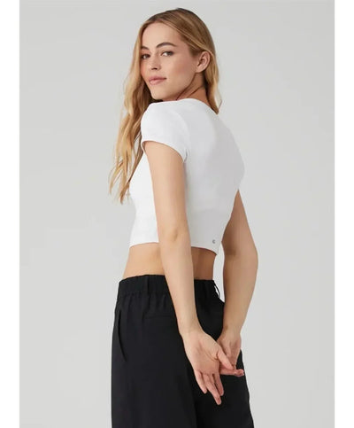 Women T-shirts 2025 Tops Solid Short Sleeve Loose O-neck Cotton Casual Ladies Shirts Harajuku Korean Summer Woman Tshirts