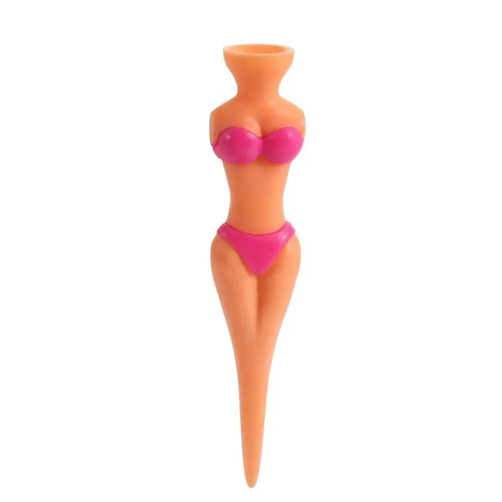 5 Pcs/Lot Women Ball Holder Lady Model Bikini Outdoor Golf Tees Golf Training Golf  Accessories Clubs Tee