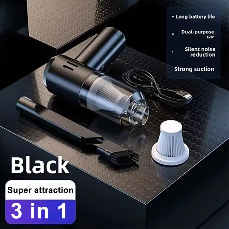 New Car Vacuum Cleaner Portable Small Vacuum Cleaner For Multi Purpose Vehicles Small Household Pump Handheld Car Vacuum Cleaner