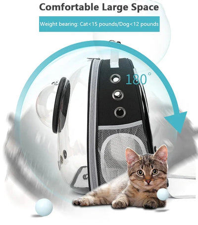 Cat Carrier, Pet Carrier, Breathable Pet Backpack for Cats and Dogs, Cat Carrier for Carrying Cats Outdoors