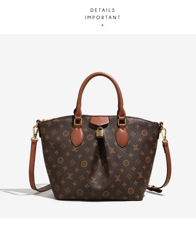 2025 French Luxury Handbag for Women Designer Tote Elegant Structured Shoulder Bag High-End Minimalist Chic Versatile